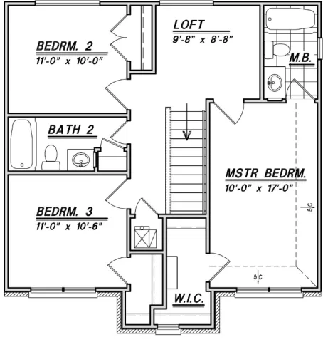second floor