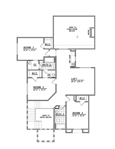 second floor