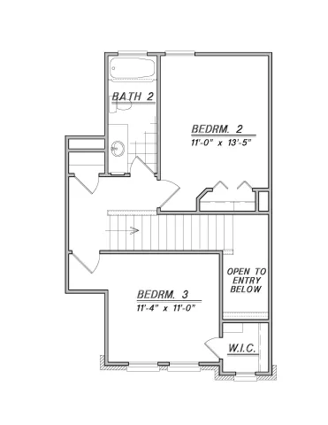 second floor